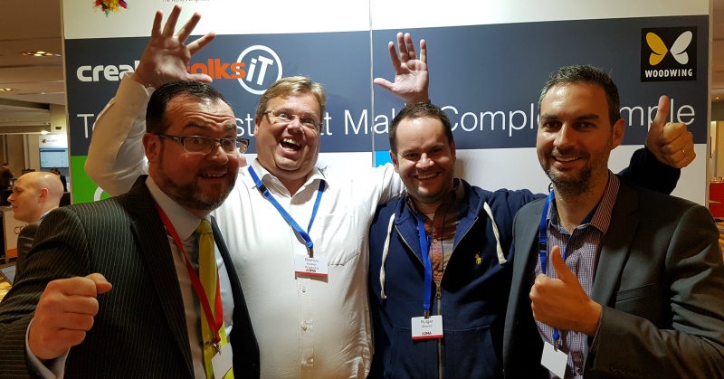 Serious fun - it's an honour working with Rutger and Remco from WoodWing!